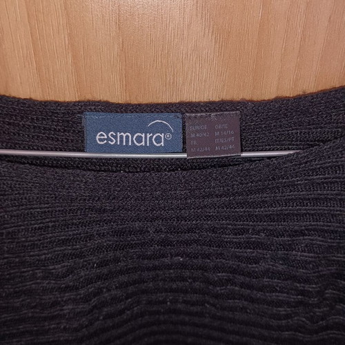 Esmara black women's knit dress size M like new
