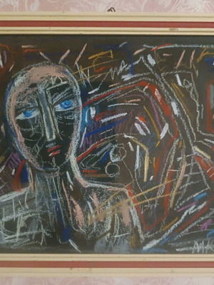 Modern painting titled ΣΥΝΑΡΜΟΛΟΓΗΣΗ custom order