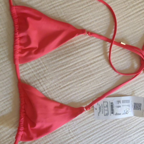 Hunkemöller bikini top triangle, pink, XS