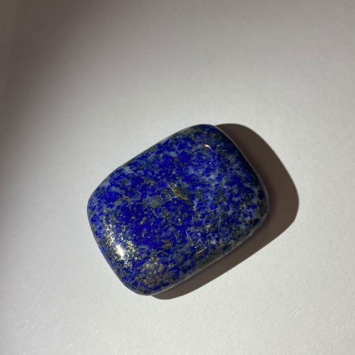 Lapis Lazuli rectangular cushion natural polished stone