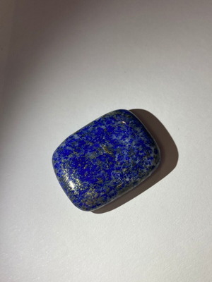 Lapis Lazuli rectangular cushion natural polished stone