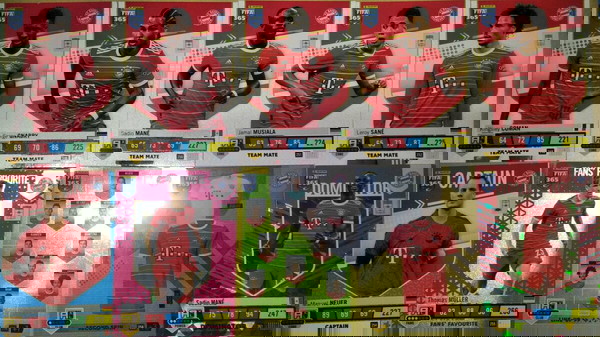 10xCard Bayern Munchen (FIFA 365 Andrenalyn 2023)