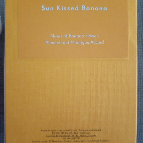 Zara Sun Kissed Banana Eau de Toilette 90 ml new