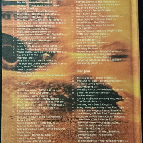 Express Yourself Soul in the 20th Century 4 CD box set used