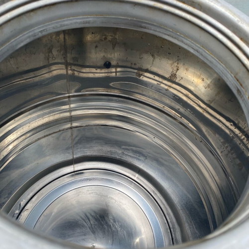 Stainless Steel Tank 100L like new with tap and inox base