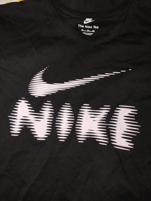Nike T-shirt new, black, XXL