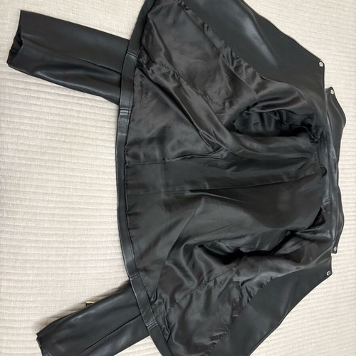 Mango biker jacket new, size M, black