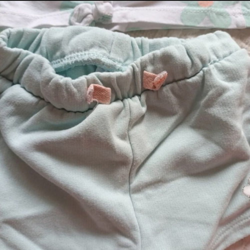 Girls set with t-shirt and shorts like new