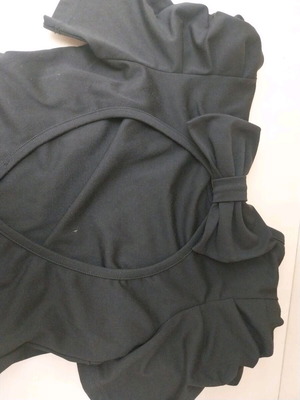 Φόρεμα μακό χειμωνιάτικο σε άριστη κατάσταση, μέγεθος M, μαύρο