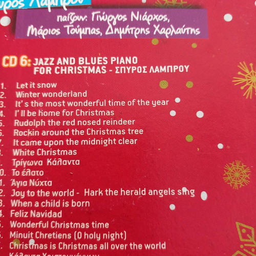 Christmas songs used, 2 CD set 2010