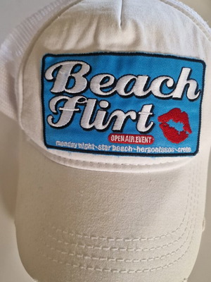 Jockey hat like new, white, one size unisex