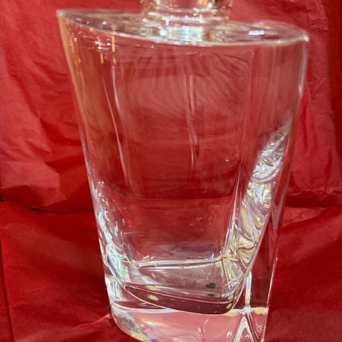 Sevres crystal decanter 30 cm like new