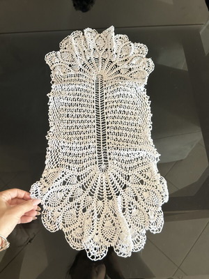 Handmade vintage doily