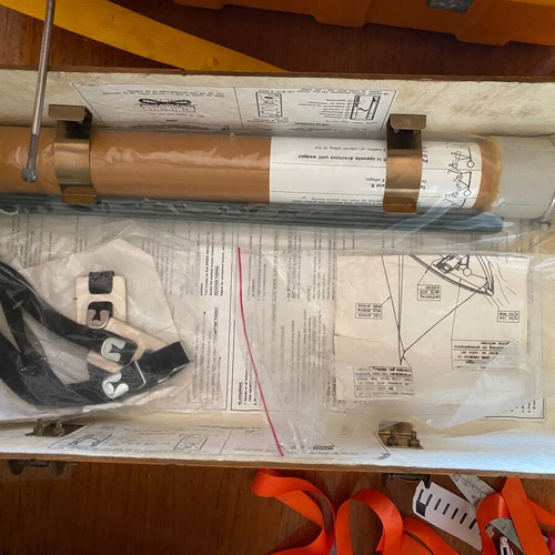 Fortuna Marine Life Boat Survival Kit used with Portable Radio and Flare