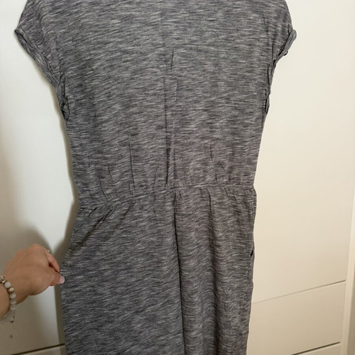 H&M casual dress Small gray used