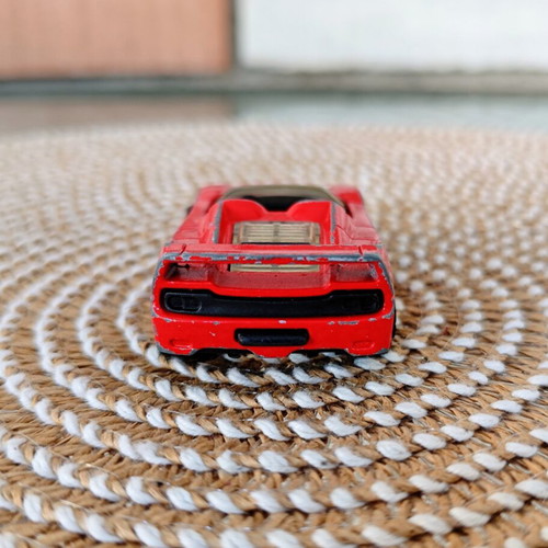 Majorette Ferrari F50 1:60 diecast car used, vintage model No204