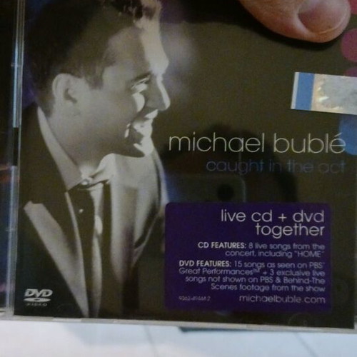 Michael Bublé double DVD and CD like new, classical