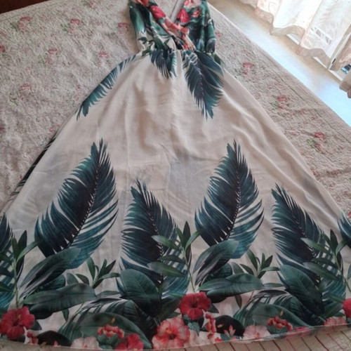 Summer dress, airy, multicolor, size L
