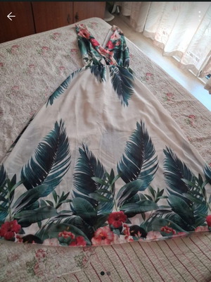 Summer dress, airy, multicolor, size L