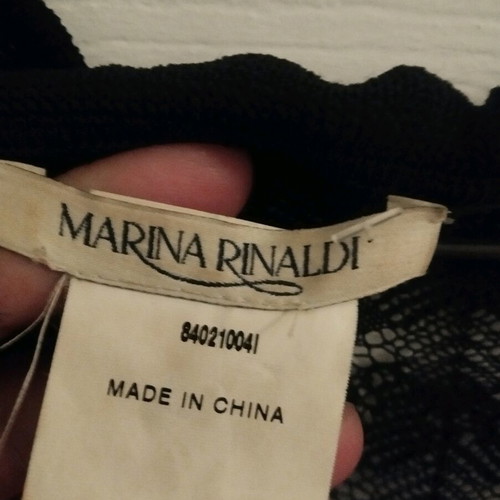 Marina Rinaldi black thin outerwear used, fits S-XL