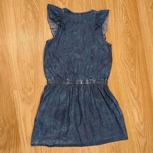 Z Girls Denim Dress Blue Cotton Size 10 Used