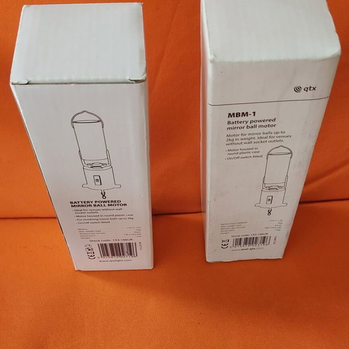 Battery motor for Disco Ball new, set of 2 pieces