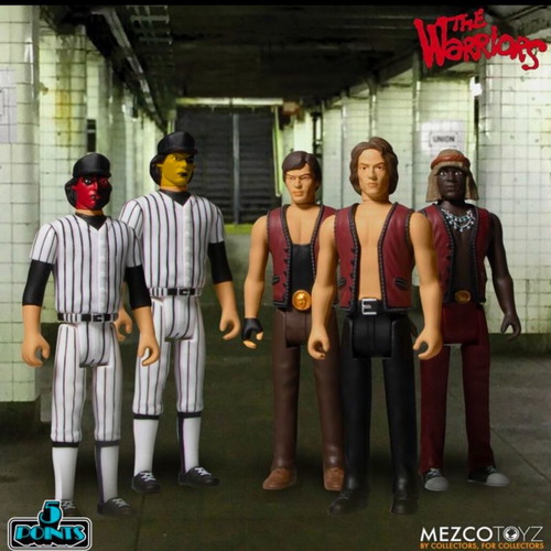 Mezco Toys The Warriors Deluxe Box Set 5 Figures brand new