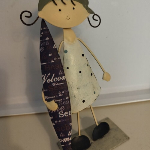 Metal decorative figure sea summer theme like new