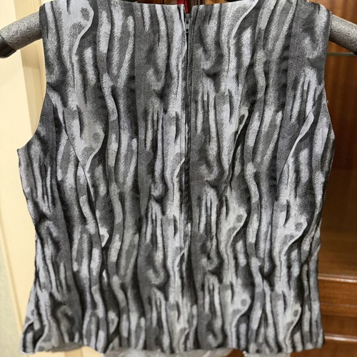 Top, grey, size XL / 42 / 14