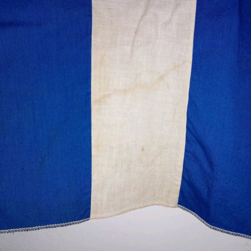 Old Greek flag used 1.32x72