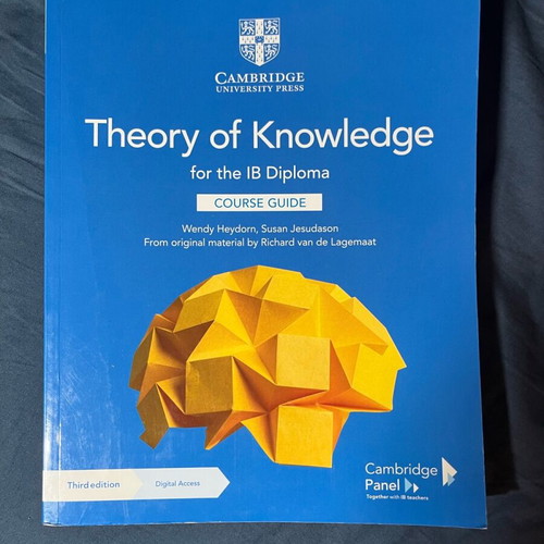 Book Ib Theory of Knowledge Like New