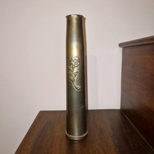 Brass vase 30 cm