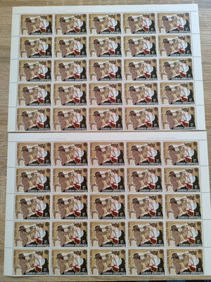 Vintage Europa 1985 Stamps pack of 50, mint condition