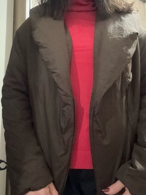 Winter jacket brown like new, size S