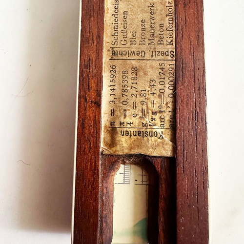 Antique Dennert Pape Aristo Slide Rule used, collectible scientific instrument