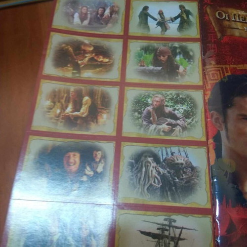 PANINI Pirates of the Caribbean At World's End Sticker Album new