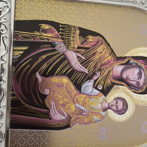 Religious icon used