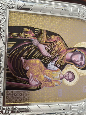 Religious icon used
