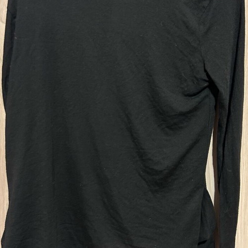 Cardigan black thin summer used, size M