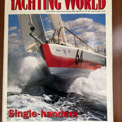 Yachting World magazine April 1995 used, English language