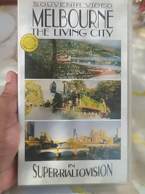 Melbourne The Living City VHS tape