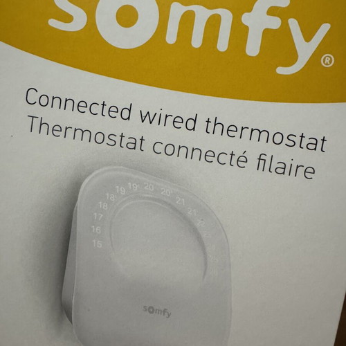 Somfy smart thermostat new