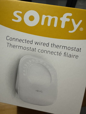 Somfy smart thermostat new