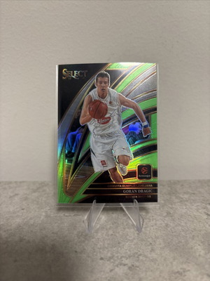Goran Dragic 2025-26 Select EuroLeague Courtside Neon Green Prizm card