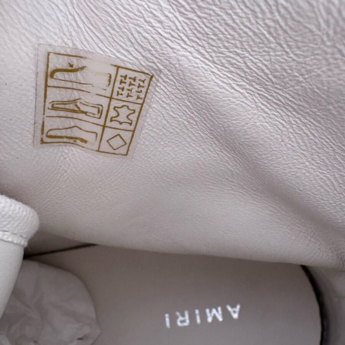 Amiri High Rise sneakers with Paisley bandana pattern like new