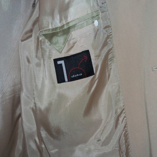 Deka men's beige jacket size 56 like new