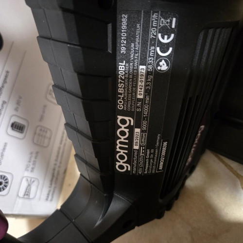 GOMAG Cordless Garden Vacuum Blower Model GO-LBS720BL New