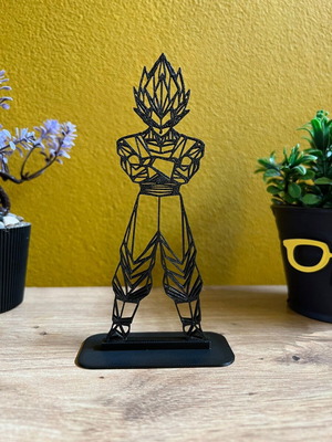 Vegeta decorative stand new 3D printed