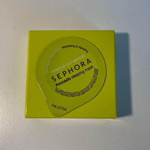 Sephora Avocado Sleeping Mask 8ml with mirror