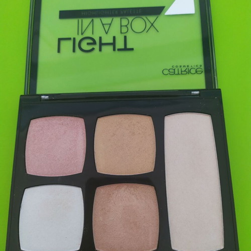 Cosmetic palette highlighters catrice, Famous powders